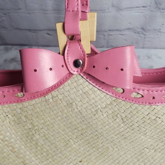 Pink Natural Fiber Bag - Picture 10 of 16